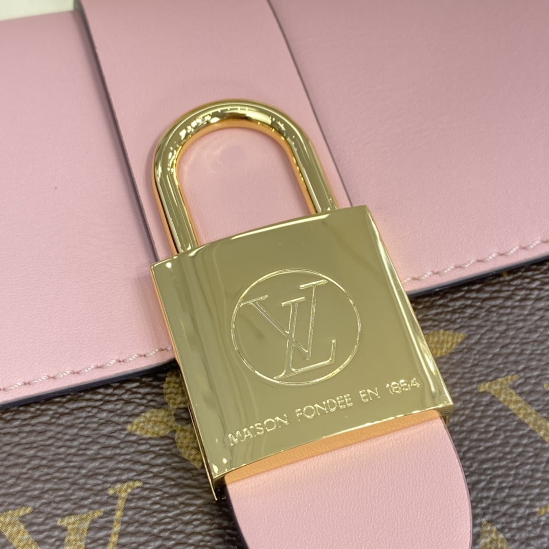 Louis Vuitton LOCKY BB Shoudler Bag M44080 Rose Poudr